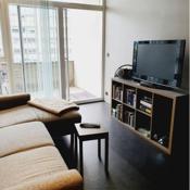 1-bedroom apartment by city center, free parking