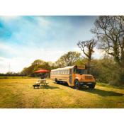 American School Bus Glamping - Isle of Wight!