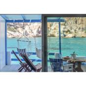 Aquanis Anchored, sea front house, Firopotamos