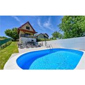 Awesome home in Seketin with Outdoor swimming pool and 2 Bedrooms
