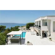 Beautiful home in Makarska with Outdoor swimming pool, Jacuzzi and WiFi