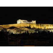 Break in Athens under Acropolis