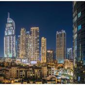 FIRST CLASS 2BR with full DUBAI DOWNTOWN SKYLINE view