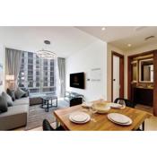 Livbnb Suites - Cozy 1BR + 1 in Sobha Hartland