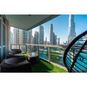Luton Vacation Homes - Full Burj Khalifa & Fountain view, Downtown, Dubai - 18AB02