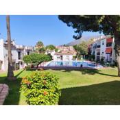 Modern Rustic Terrace house only 20 mins walk to centre of Marbella