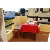 One bedroom appartement with shared pool balcony and wifi at Alvor 1 km away from the beach