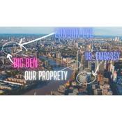 St, George Wharf Vauhall Bridge large 2Bedroom flat with River View panoramic balcony