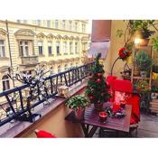 STEPS AWAY FROM CHARLES BRIDGE - 3room apartment with balcony