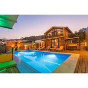 2 Bedroom Uninterrupted Sea View Villa With Private Pool in Kalkan