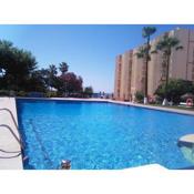 2 bedrooms appartement at Benalmadena 100 m away from the beach with sea view shared pool and enclosed garden