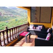 2 bedrooms house at Hermigua 600 m away from the beach with sea view furnished balcony and wifi