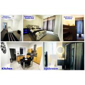3 Bedroom Entire Flat, Luxury facilities with Affordable price, Self Checkin/out