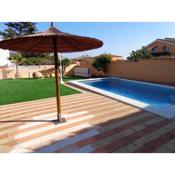 4 bedrooms villa with sea view private pool and enclosed garden at Benifayo