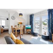 A modern and cosy apartment just yards from Brixham’s bustling harbourside