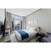 ALiving Elegant Studio Maison Prive with Burj khalifa view Business Bay 3110