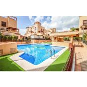 Amazing apartment in guilas with Outdoor swimming pool and 2 Bedrooms