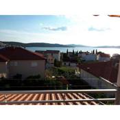 Apartment in Okrug Gornji with sea view, balcony, air conditioning WiFi 5053-1