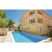 Awesome apartment in Baska with 1 Bedrooms, WiFi and Outdoor swimming pool