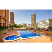 Awesome Apartment In Benidorm With Outdoor Swimming Pool, Wifi And 1 Bedrooms