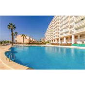Awesome apartment in La Manga with Outdoor swimming pool, WiFi and 1 Bedrooms