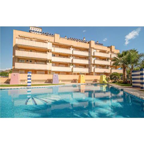 Awesome apartment in Motril with Outdoor swimming pool, WiFi and 2 Bedrooms