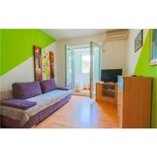 Awesome apartment in Turanj with 1 Bedrooms