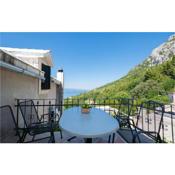 Awesome home in Baska Voda with WiFi and 2 Bedrooms