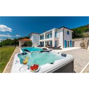 Awesome home in Koromacno with 4 Bedrooms, WiFi and Private swimming pool