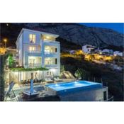 Awesome home in Makarska with WiFi, Outdoor swimming pool and Heated swimming pool