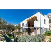 Awesome home in Marusici Omis with WiFi and 1 Bedrooms