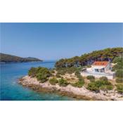 Awesome home in Mikulina Luka with 3 Bedrooms, WiFi and Heated swimming pool