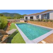 Awesome Home In Propiac With Wifi, Private Swimming Pool And 3 Bedrooms