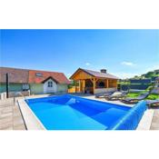 Awesome home in Vrhi Pregradski with WiFi, Outdoor swimming pool and Sauna