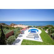 Beachfront Villa de la Plage private pool and jacuzzi, private path beach