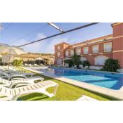 Beautiful apartment in Baena with Outdoor swimming pool, WiFi and 1 Bedrooms