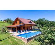Beautiful home in Grkavescak with Sauna, WiFi and Outdoor swimming pool