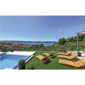 Beautiful home in Trogir with Sauna, WiFi and Outdoor swimming pool