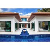 Beautiful peaceful 3 bedrooms pool villa at rawai