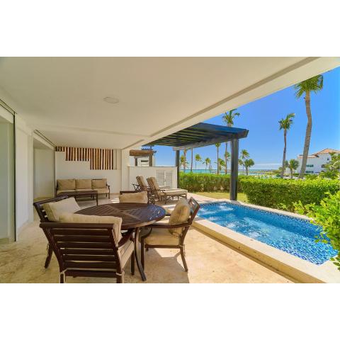 Cap Cana luxury condo with private pool and private beach!