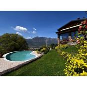 Classy Villa in Pisogne with Garden BBQ Pool Sun loungers