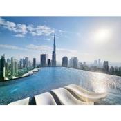 Downtown's Highest Pool & Full 5-Star Hotel Luxury with Gym, Spa and Restaurants
