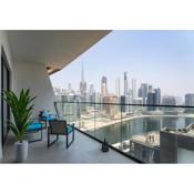 EasyGo - Binghatti Canal Burj Khalifa View 1 Bedroom