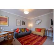 Eclectic retro seaside flat private parking
