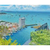 EDGE Central PATTAYA SeaView Residence 2BED with Infinity Pool & Free Netflix