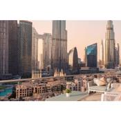 Elite Royal Apartment - Panoramic Full Burj Khalifa, Fountain & Skyline view - Baron