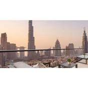 Elite Royal Apartment - Panoramic Full Burj Khalifa, Fountain & Skyline view - Imperial - 2 bedrooms & 1 open bedroom without partition