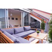 FULL HOUSE Premium Apartments - Halle Rooftop - Homeoffice, BBQ, NTFLX inkl.