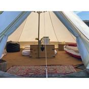 Home Farm Radnage Glamping Bell Tent 1, with Log Burner and Fire Pit