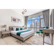 Icon Casa Living - Stunning Boulevard View Flat Next to Burj Khalifa